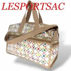 LeSportsac レスポートサック フルーツ柄 ボストンバッグ 肩掛けバッグ