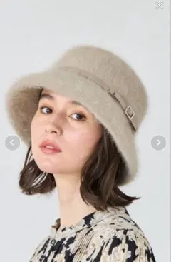 Chapeau d' O / シャポードオー ベージュ バケットハット