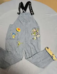 新品 入手困難 人気 完売 ガルフィ ストライプ オーバーオール ツナギ