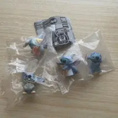 スティッチ ガチャガチャ 4点セット
