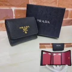 現行モデル 美品PRADA☆鑑定済☆サフィアーノ1MH043 プラダ財布