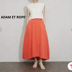 【la23】ADAM ET ROPE’ アダムエロペ フォルムフレアスカート36のサムネイル
