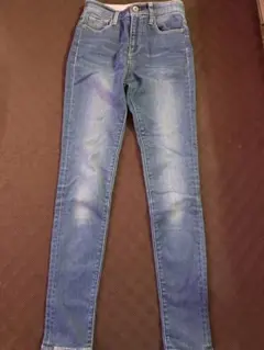 スキニーデニム ハイウエスト