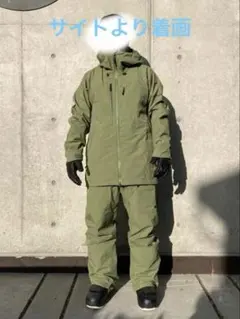 241 シーカー　GORE-TEX 3L スノーボードウェア オリーブグリーン 241 シーカー GORE-TEX 3L スノーボードウェア オリーブグリーン