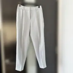 PLST プラステ テーパードパンツ S ブルーグレー