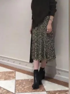 FRAY I.D フレイアイディー　プリーツロングスカート　フリーサイズ