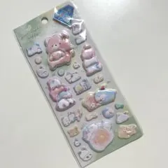 スーパーもっちりシール ストーンつき すやすやモフィー