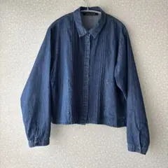 mizuiro ind デニムショートシャツ