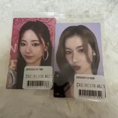 TWICE サナ ツウィ ステッカー2点セット