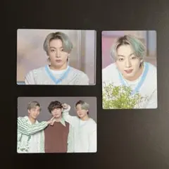 BTS トレカ グク ミニフォト ソウジュ ジョングク V ユニット 3枚