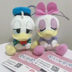 【匿名配送】ミッキー＆フレーズ　むにゃすやマスコットVol.2 ２種セット