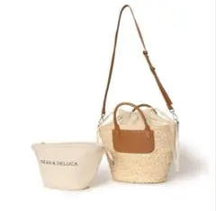 新品未使用　DEAN & DELUCA カゴバッグ