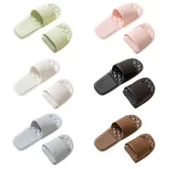 折りたたみスリッパ S ホワイト 携帯 旅行 軽量 非常用 災害