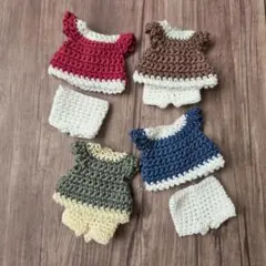【02】ミキマキちゃんサイズ＊セットアップ　ハンドメイド