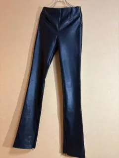 yu-ki* 様専用ZARA レザー調ブラック M サイドジッパー