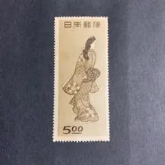 銭単位切手　切手趣味週間　見返り美人シート 切手趣味週間 額入り『見返り美人完全未使用シートセット