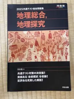 2025共通テスト総合問題集 地理総合,地理探究