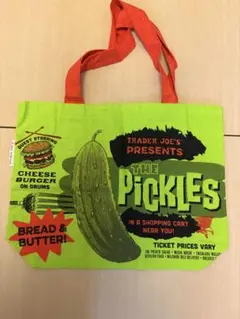 Trader Joe's ピクルスデザイン トートバッグ