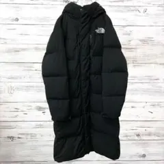ノースフェイス ロングダウンコート 黒 S N112