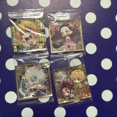 鬼滅の刃 ディフォルメシールウエハース 炭治郎 我妻善逸 嘴平伊之助 禰豆子