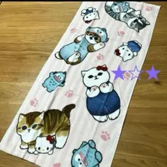 ★ モフサンド　サンリオ　☆ハンギョドン　キティ　＊フェイスタオル　一枚
