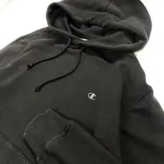 Champion パーカー ブラック メンズXL