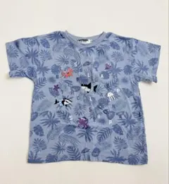SLAP SLIP キッズ Tシャツ 海の生き物刺繍 90cmのサムネイル
