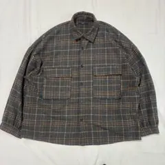 【セール】 チャオパニック アメカジ チェック柄 CPOシャツ シャツアウター