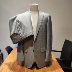 美品◇175cm 6DROP ザ・スーツカンパニー メンズスーツ グレー