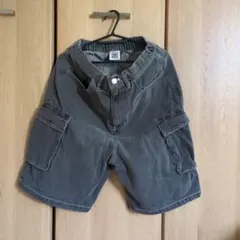 VISION STREET WEAR グレー カーゴショートパンツ M