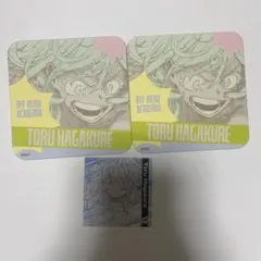 僕のヒーローアカデミア ヒロアカ 原画展 葉隠透 コースター ステッカー