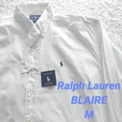 未使用品 ミント ラルフローレン チノシャツ BLAIRE ボタンダウン M
