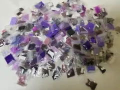 丸小 丸大ビーズ デリカビーズ ファイアポリッシュ パープル系 まとめ売り