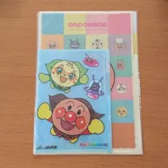 アンパンマン クリアファイル 2個セット 非売品