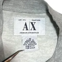 ARMANI EXCHANGE ロゴ刺繍スウェット