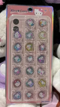 【正規品】おはじきシール　サンリオ　キティ　ハローキティ　キラコロ