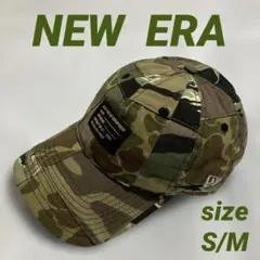 【New Era 】 迷彩デザインワークキャップ S/Mのサムネイル