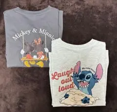 アベイル ディズニーTシャツＭ　2枚セット