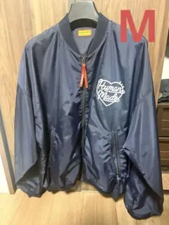 サイズM HUMAN MADE NYLON BLOUSON BLACK - メルカリ