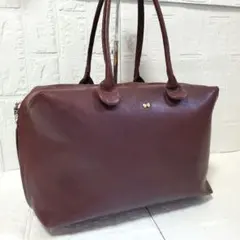 極美品 ミナペルホネン レザーボストンバッグ 本革 シボ革 旅行 2026年最新】mina perhonen レディース ボストンバッグ・旅行用バッグ