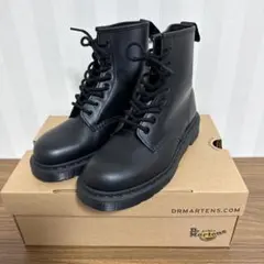 【新品】ドクターマーチン　8ホールブーツ　オールブラック UK6（25cm）