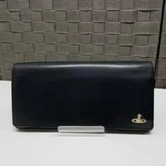 ぴ*よ様 VIVIENNE WESTWOOD 黒のレザー長財布
