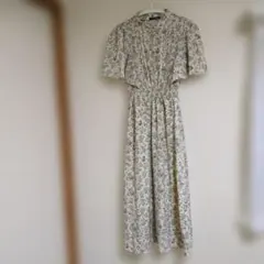 SPRY PREMIUM 花柄ミディドレス
