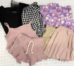 女の子 100cm ベビー キッズ服 まとめ売り スカート ワンピース トップス