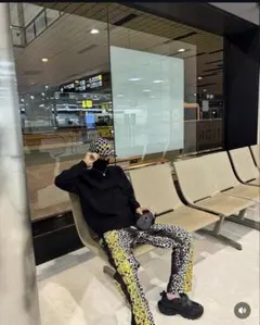 adidas Jeremy Scott ヒョウ柄パンツ M