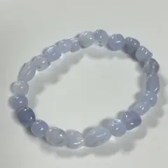 ブルーレースアゲート　天然石　ブレスレット