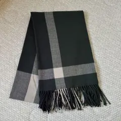 美品⭐︎チェック柄マフラー　ショール