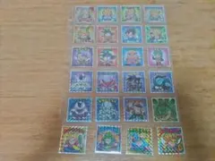 ドラゴンボールマンZコレクターシール　２４枚コンプリート