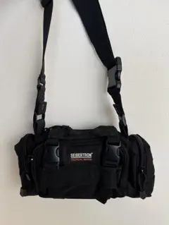 SEIBERTRON タクティカルショルダーバッグ ブラック　サイバトロン