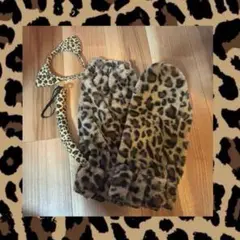 ハロウィン コスプレ ヒョウ柄